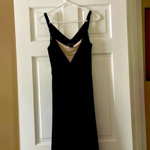 Mid length poly-spandex dress